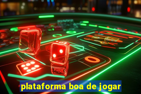 plataforma boa de jogar